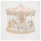 Baby Girls White & Pink Signature Carrés Gift Set, 1, hi-res