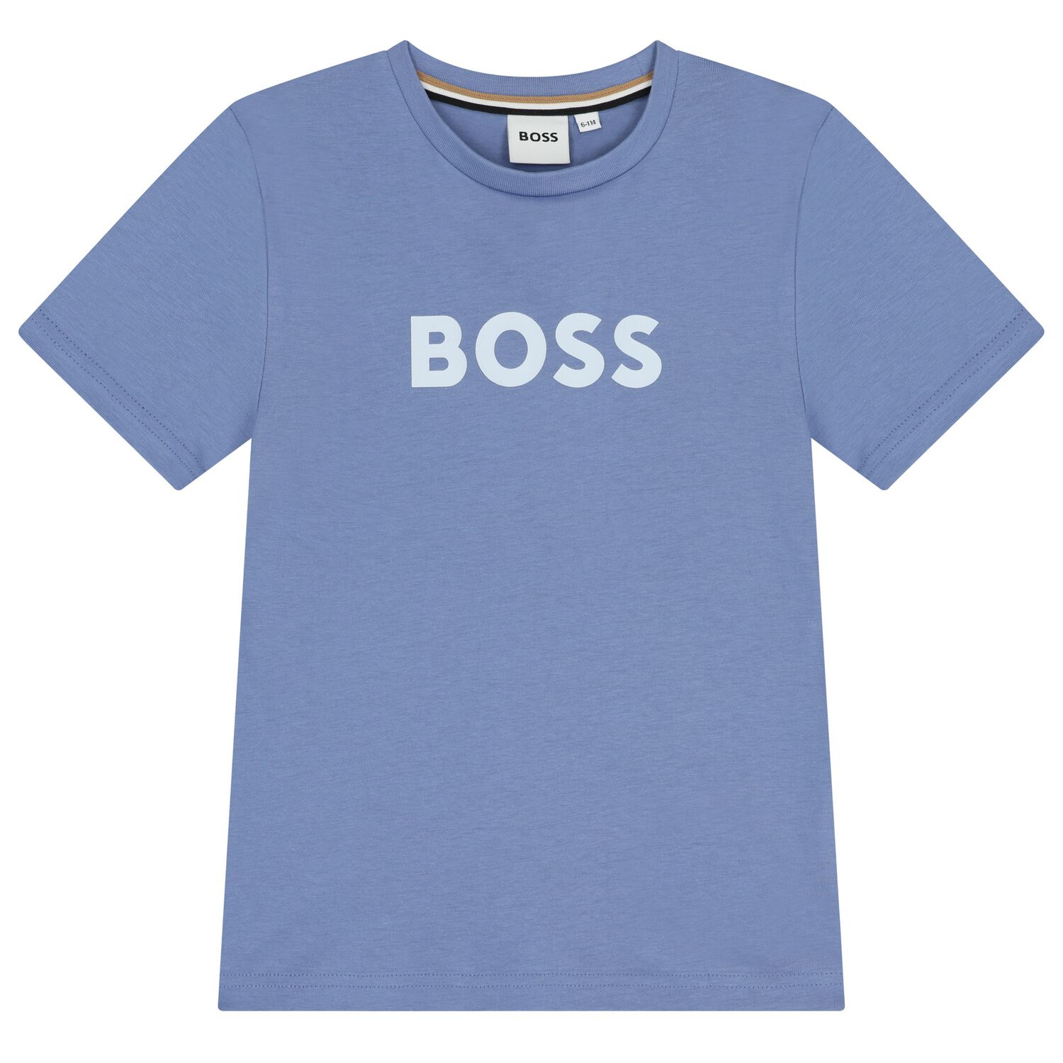 Boys Blue Logo T-Shirt, 5, hi-res