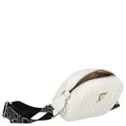 Girls White Logo Quilted Bag, 1, hi-res