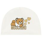 Baby Girls Ivory Teddy Bear Logo Babygrow Gift Set, 1, hi-res