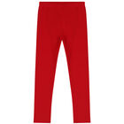 Girls Ivory, Red & Grey Leggings Set, 1, hi-res