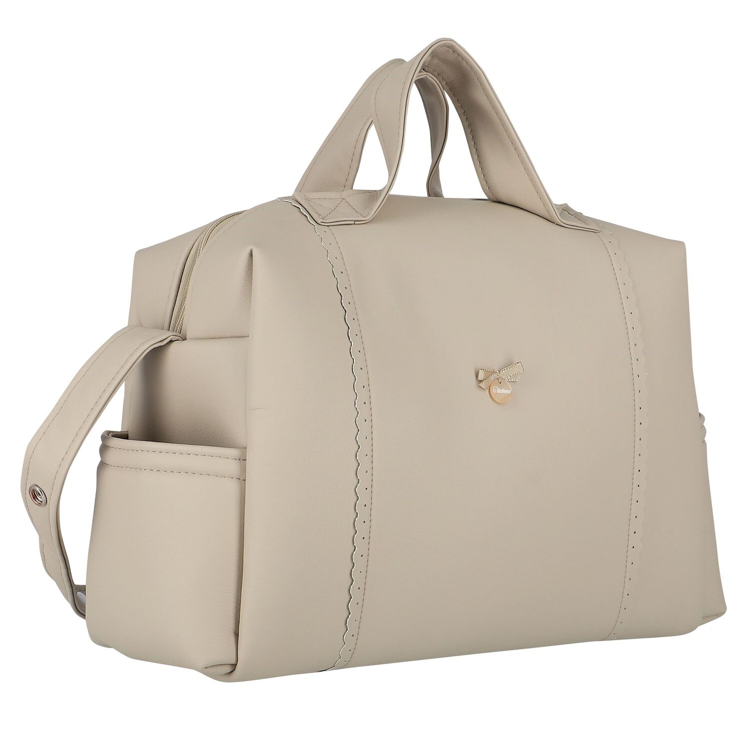 Beige Baby Changing Bag, 1, hi-res