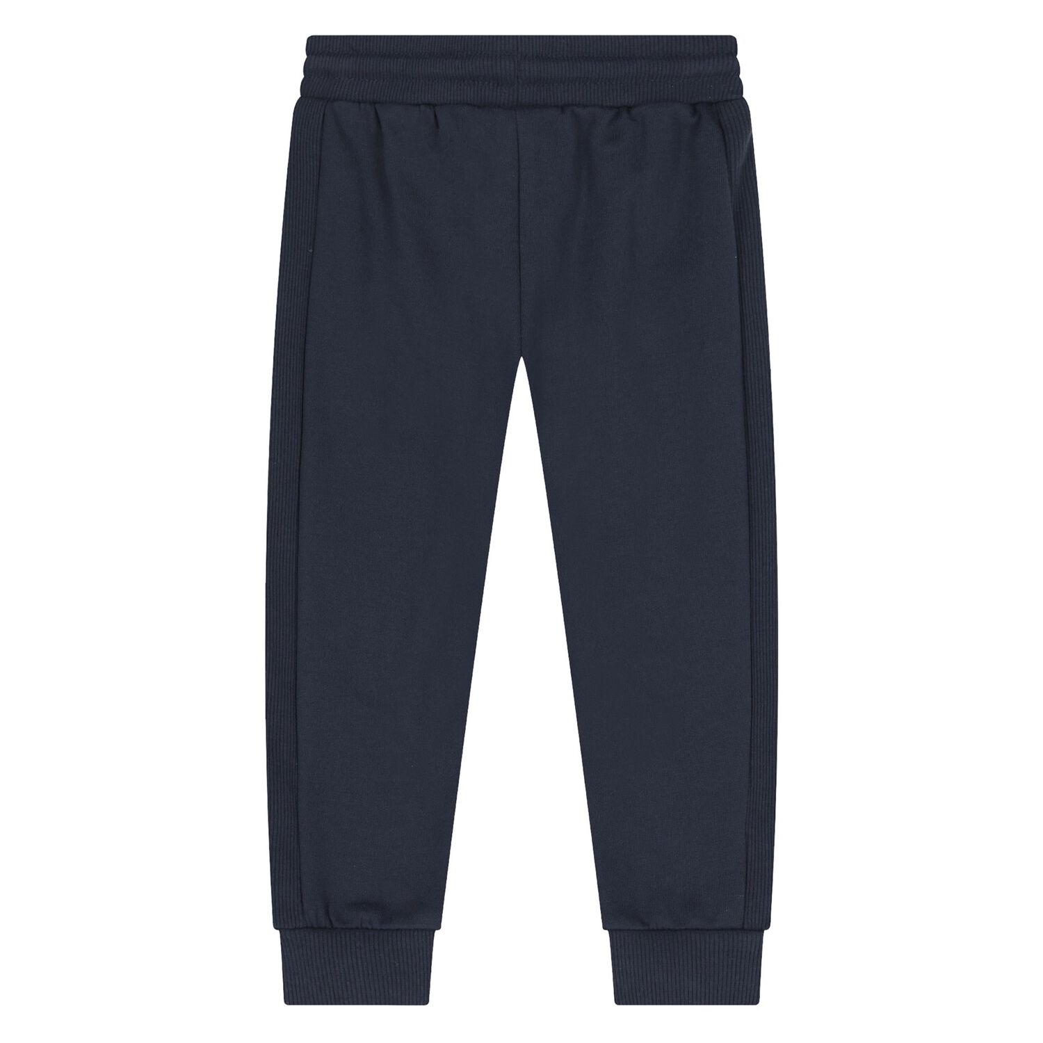 Younger Boys Ivory, Red & Navy Blue Teddy Bear Tracksuit Set (3 Piece), 3, hi-res