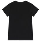 Boys Black Jordan Logo T-Shirt, 1, hi-res