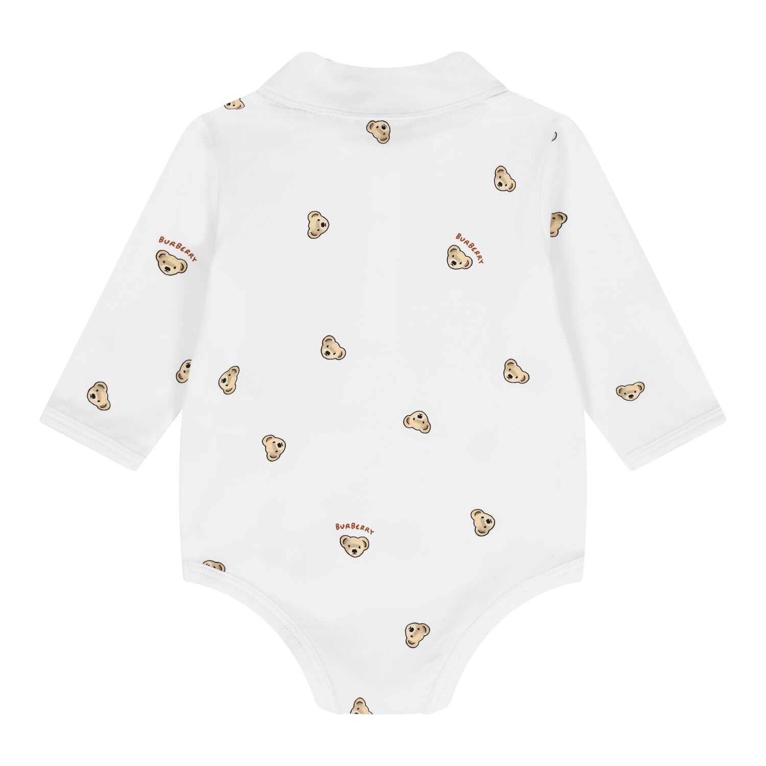 White Teddy Bear Babysuit Gift Set, 1, hi-res