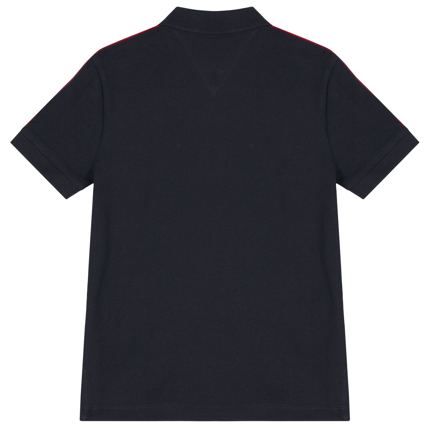 Boys Navy Blue Logo Polo Shirt, 1, hi-res