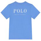 Boys Blue Logo T-Shirt, 2, hi-res