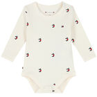 Ivory Logo Ribbed 3-Piece Set, 1, hi-res