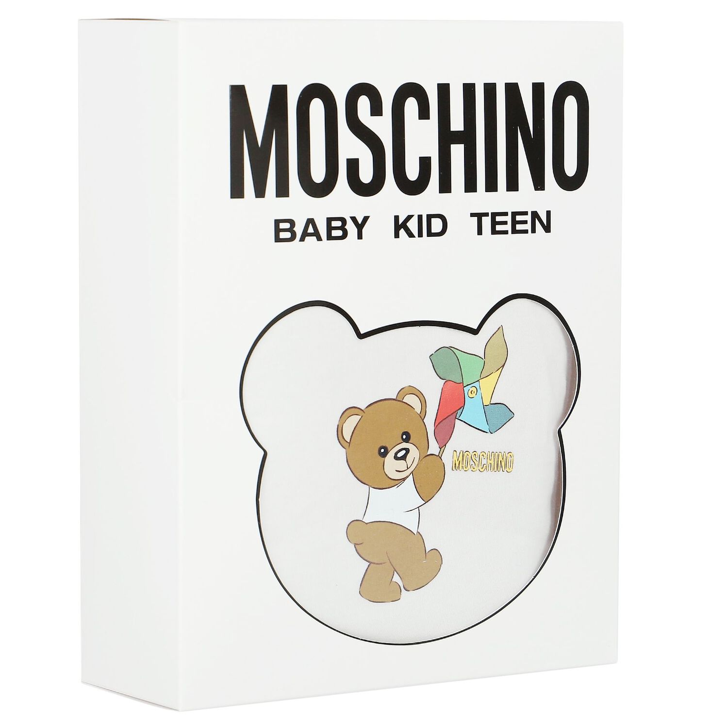 Ivory Teddy Bear Logo Babygrow Gift Set, 1, hi-res image number null