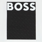 Boys White Logo Long Sleeve Top, 1, hi-res