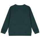 Boys Green Horse Logo Sweatshirt, 1, hi-res
