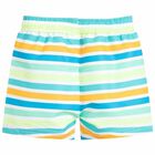 Boys Multicolored Printed Swim Short, 1, hi-res
