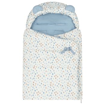 Baby Boys Ivory & Blue Nest