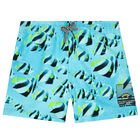 Boys Blue Fish Swim Shorts, 1, hi-res