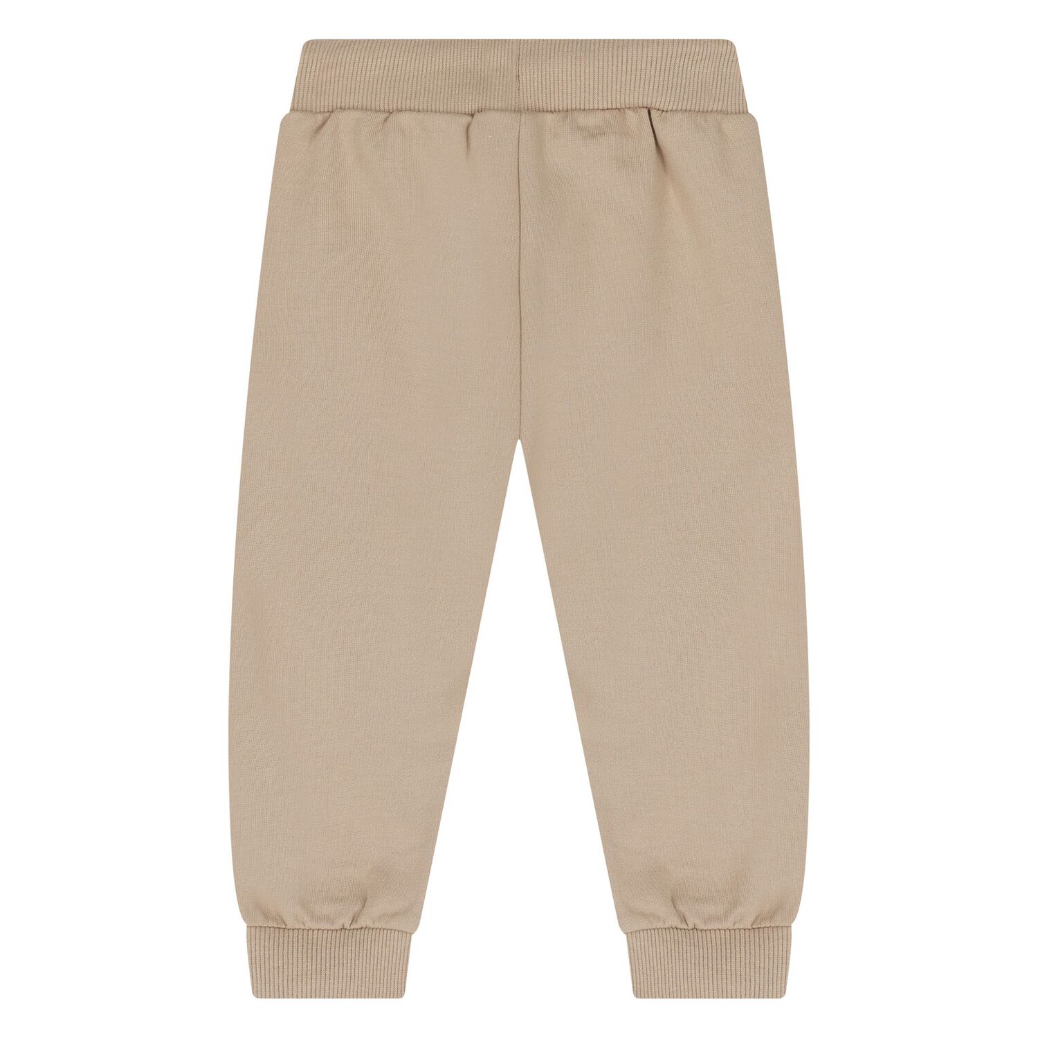Younger Boys Beige & Navy Blue Tracksuit Set, 3, hi-res