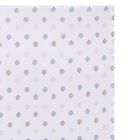 Baby Boys White Teddy Bear Blanket, 1, hi-res