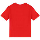 Boys Red Logo T-Shirt, 1, hi-res