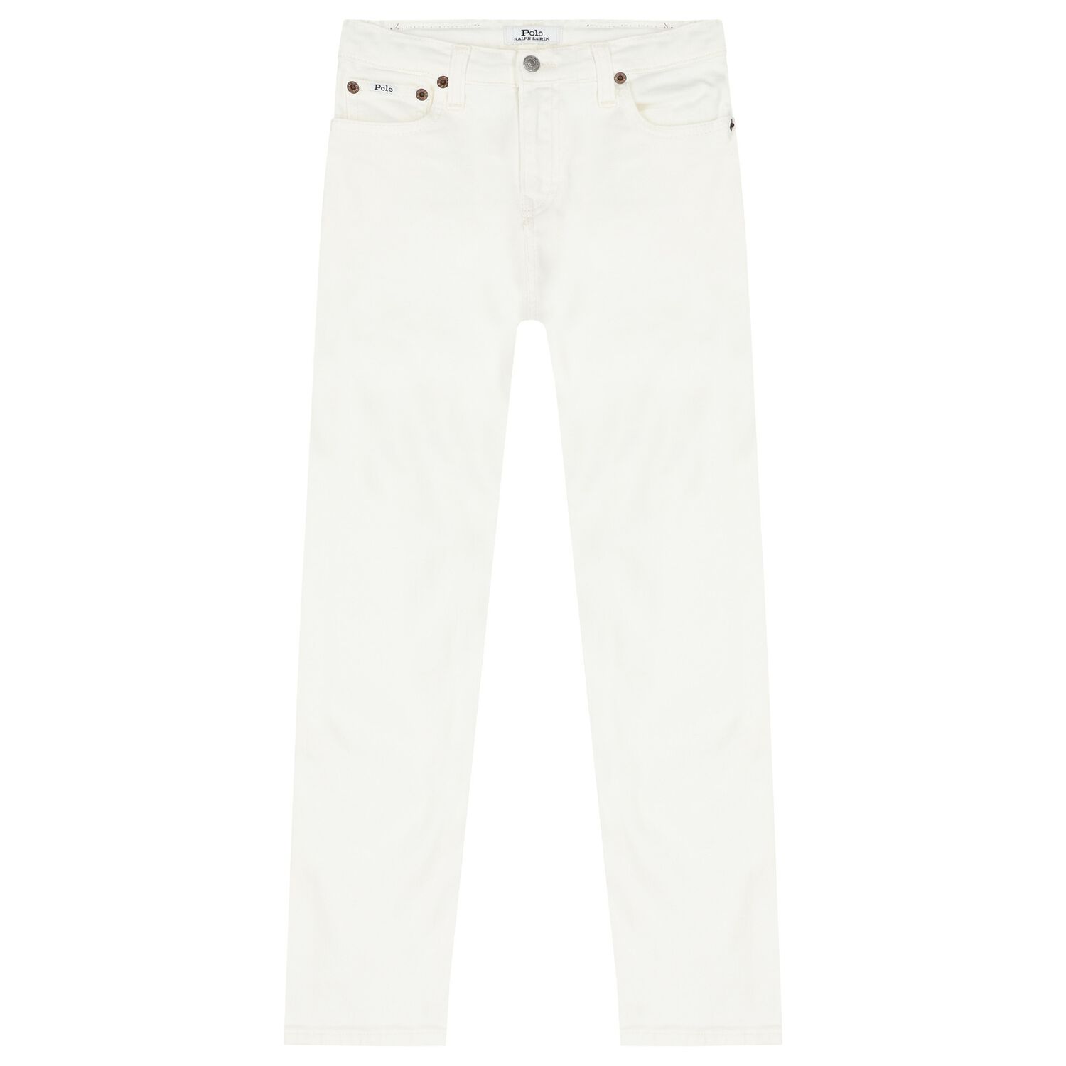 Boys White Denim Jeans, 1, hi-res image number null