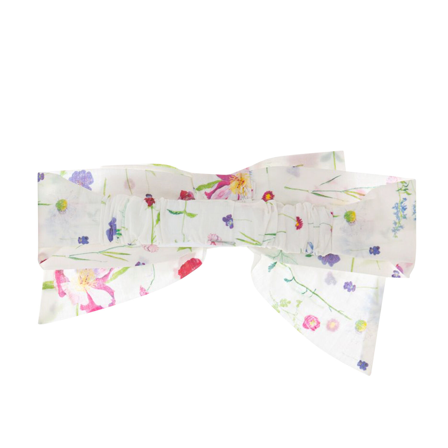 Baby Girls Ivory Liberty Print Headband, 1, hi-res image number null