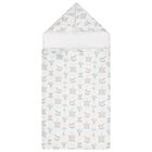 Baby Boys Blue & White Carousel & Hot Air Balloon Nest, 1, hi-res
