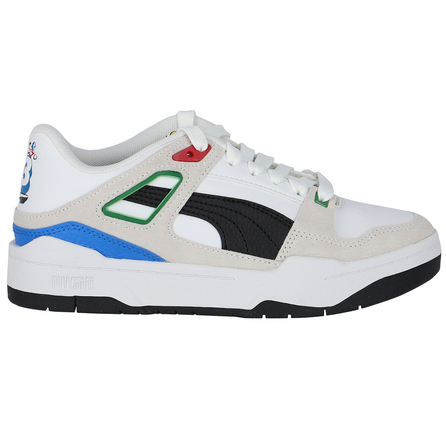 Boys White Slipstream Trash Talk Jr Trainers, 1, hi-res