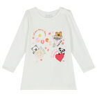 Baby Girls White & Green Leggings Set, 1, hi-res