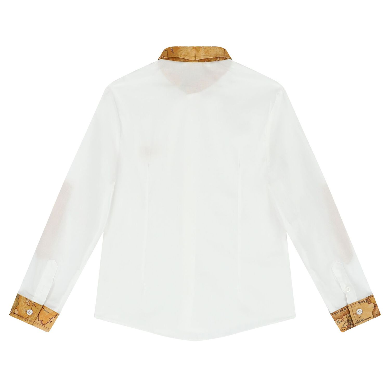Boys White Logo Shirt, 1, hi-res image number null