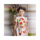 Girls Pink Crystal Special Occasion dress, 1, hi-res