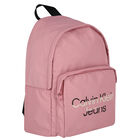Girls Pink Logo Backpack, 2, hi-res