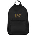 Black Logo Backpack, 1, hi-res