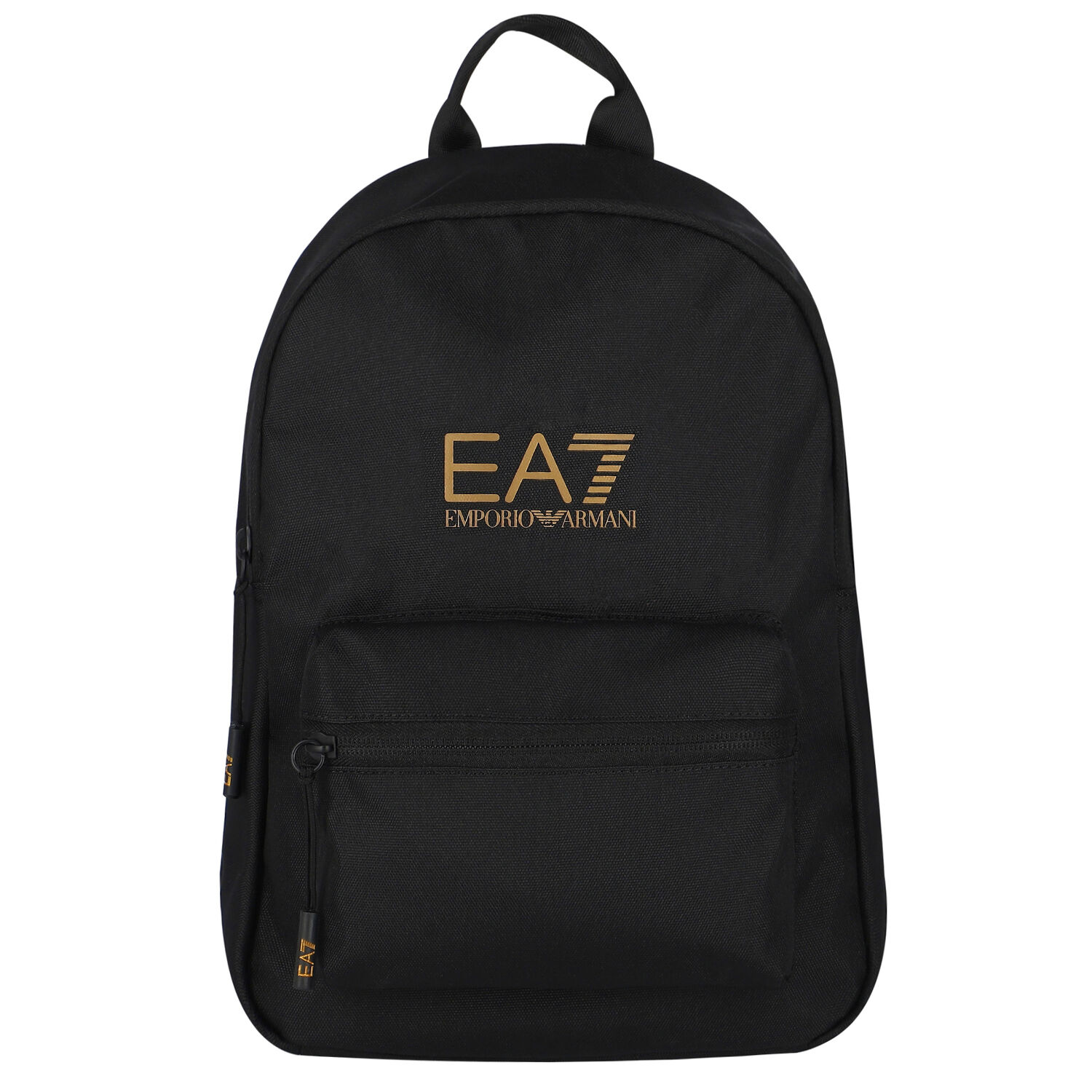 Black Logo Backpack, 1, hi-res