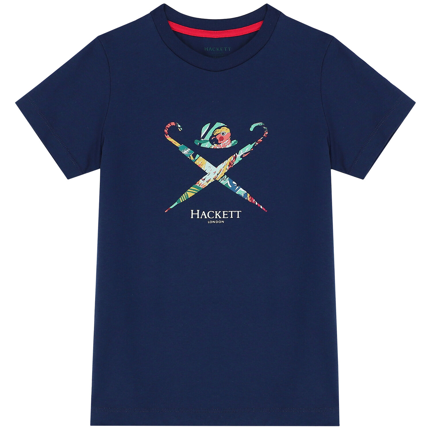 Boys Navy Blue Logo T-Shirt, 1, hi-res image number null
