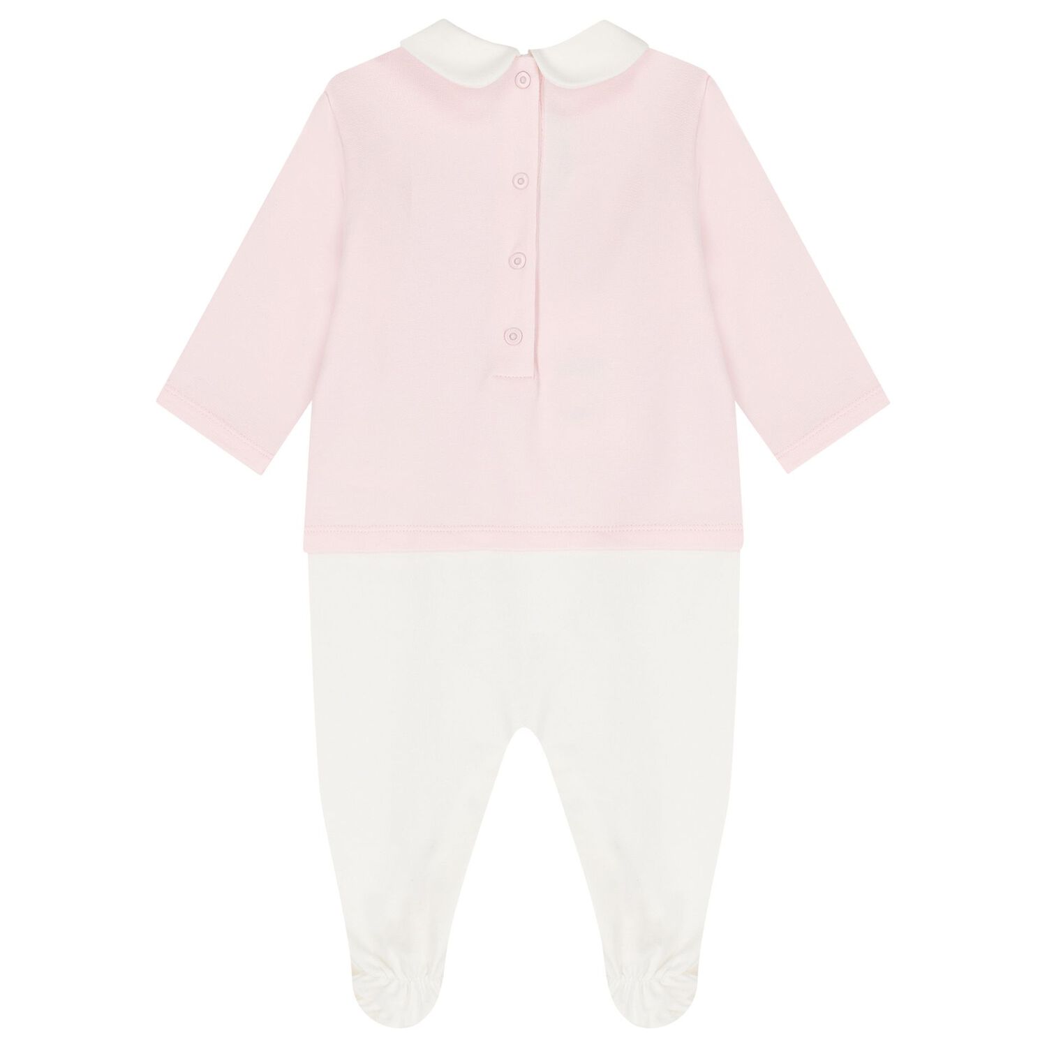Baby Girls Pink & White Logo Babygrow Gift Set, 3, hi-res