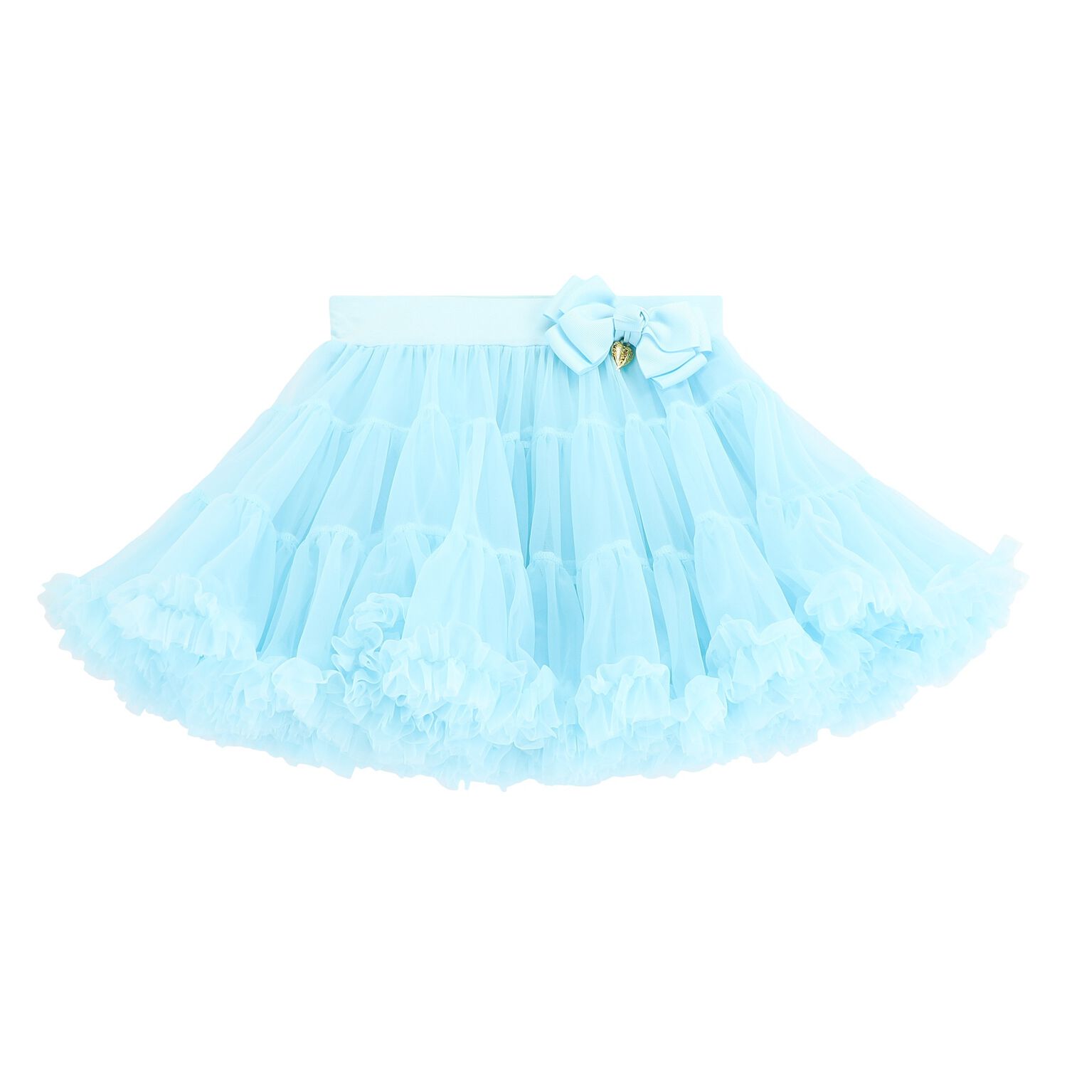 Girls Aqua Tutu Skirt, 9, hi-res