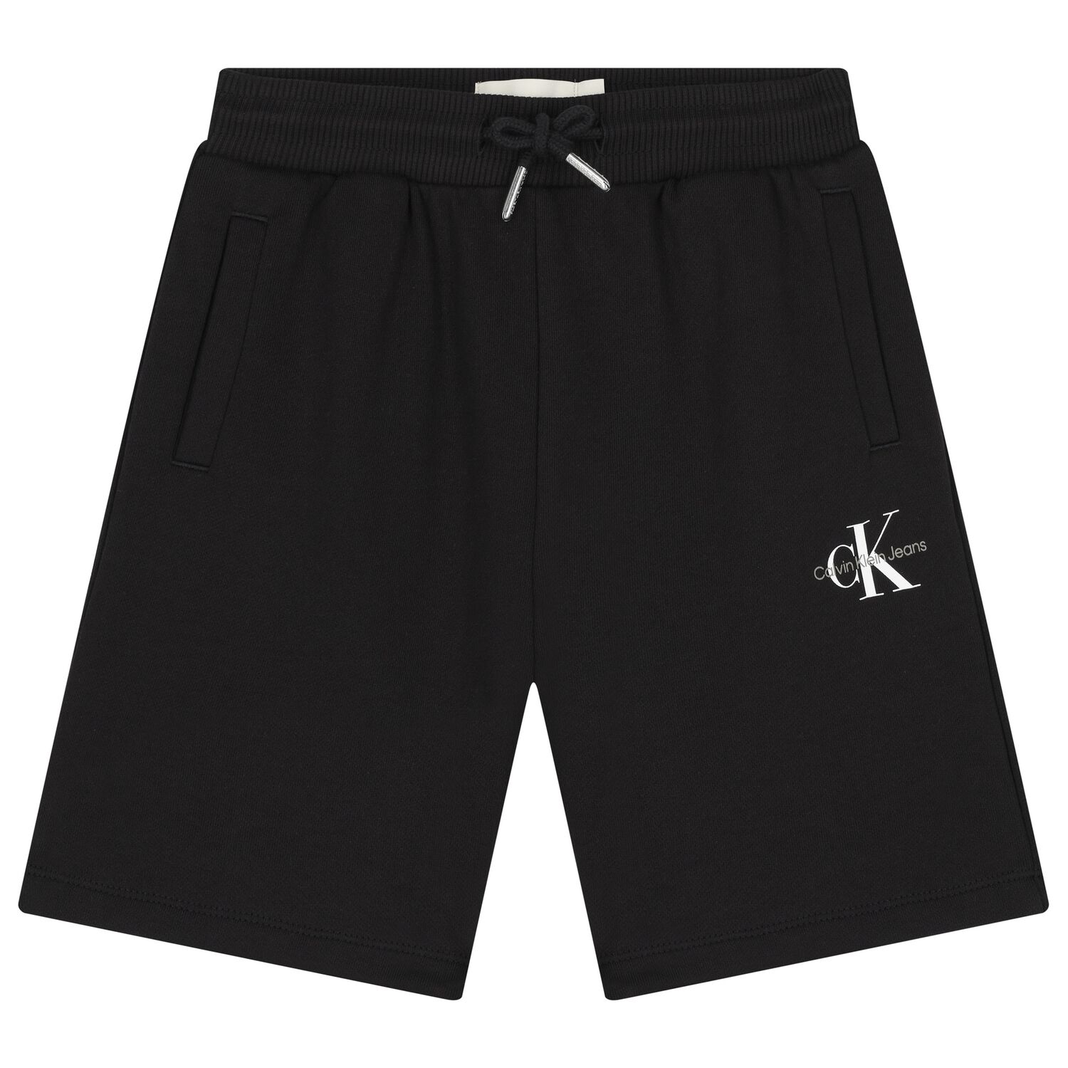 Boys Black Logo Shorts, 1, hi-res image number null