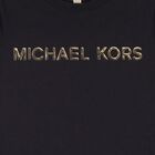 Girls Black Logo T-Shirt, 1, hi-res