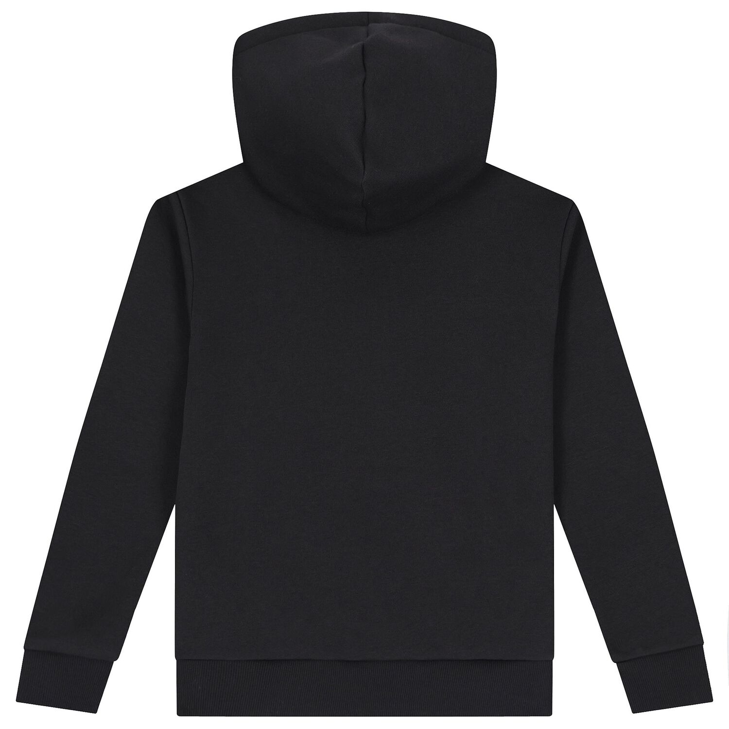 Black Logo Hooded Top, 1, hi-res