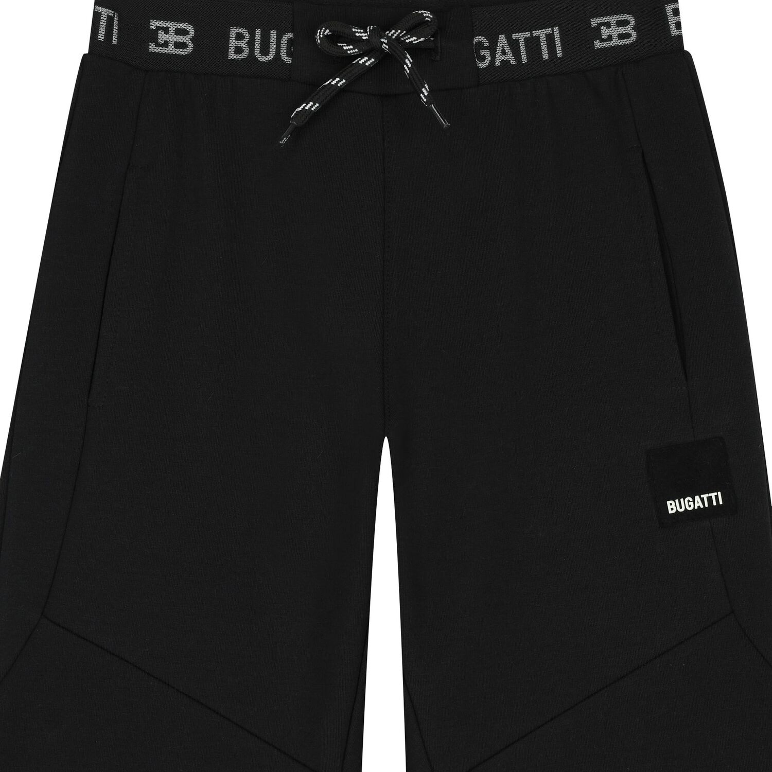 Boys Black Logo Joggers, 1, hi-res