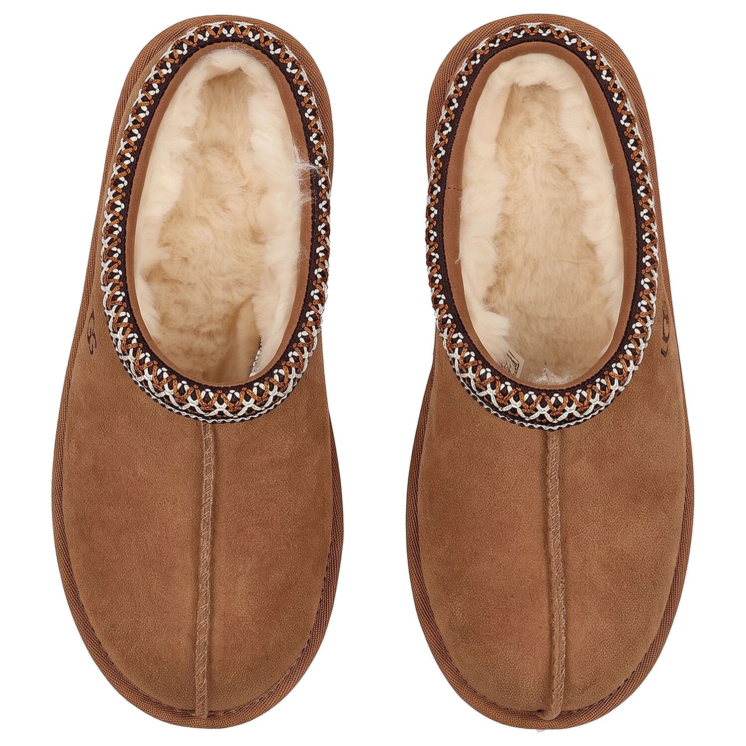 Chestnut Brown Tasman II Suede Mules, 2, hi-res