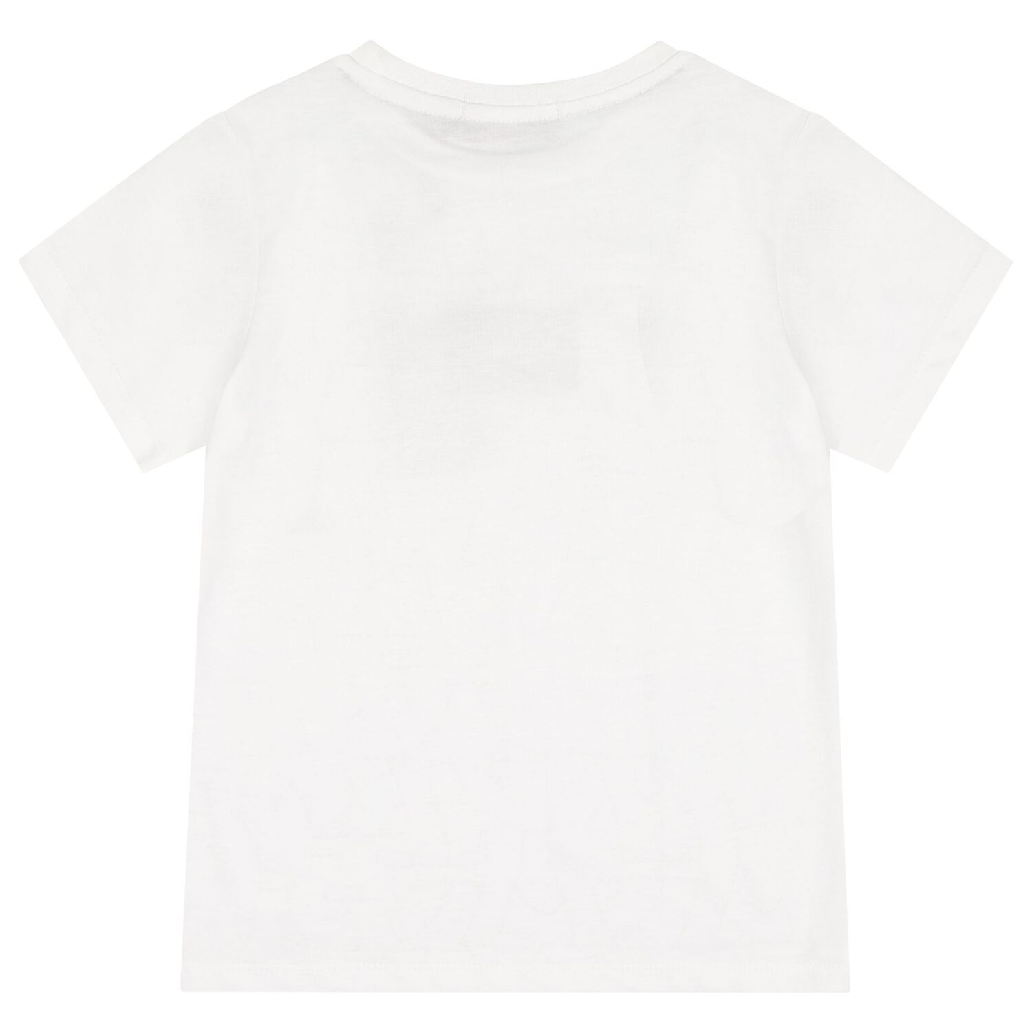 Boys White Logo T-Shirt, 1, hi-res