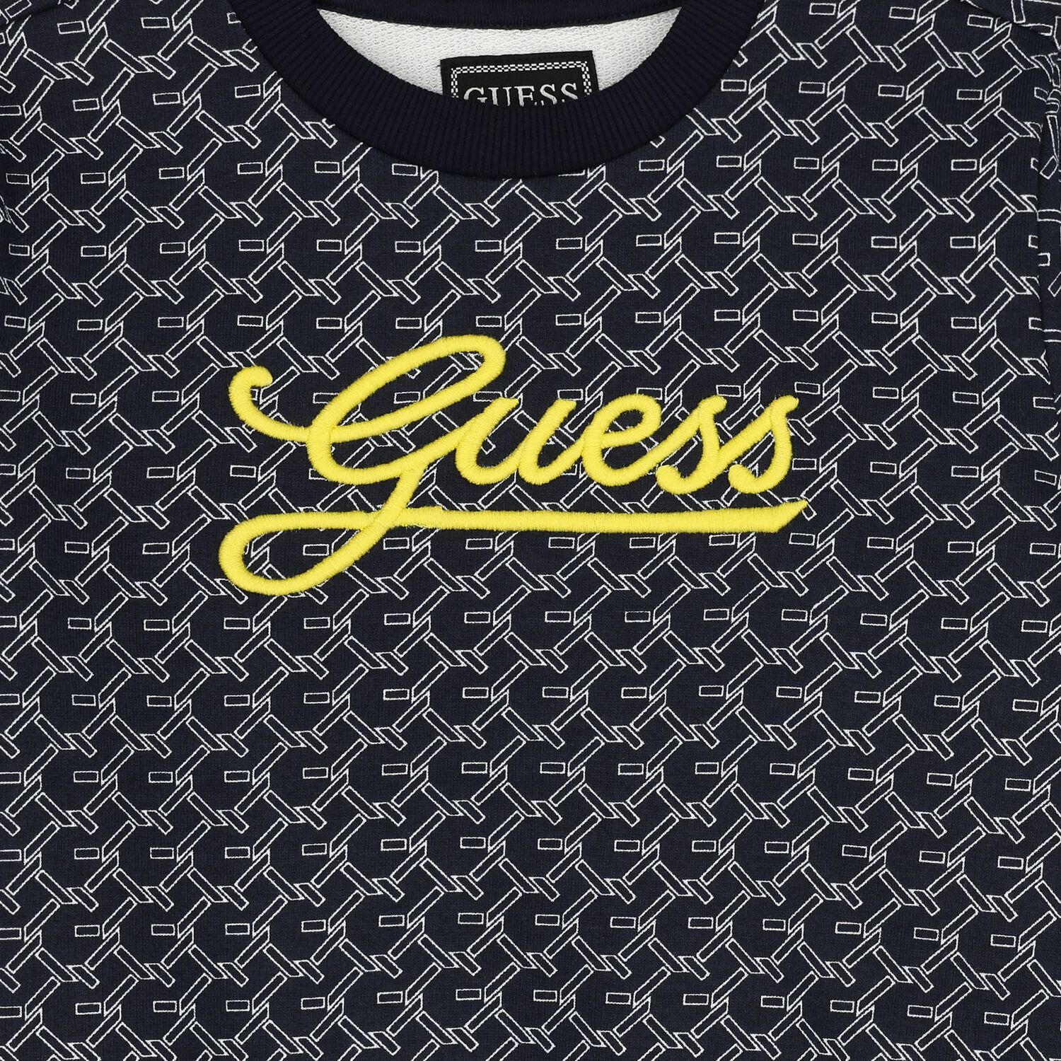 Boys Navy Blue Logo Sweatshirt, 1, hi-res