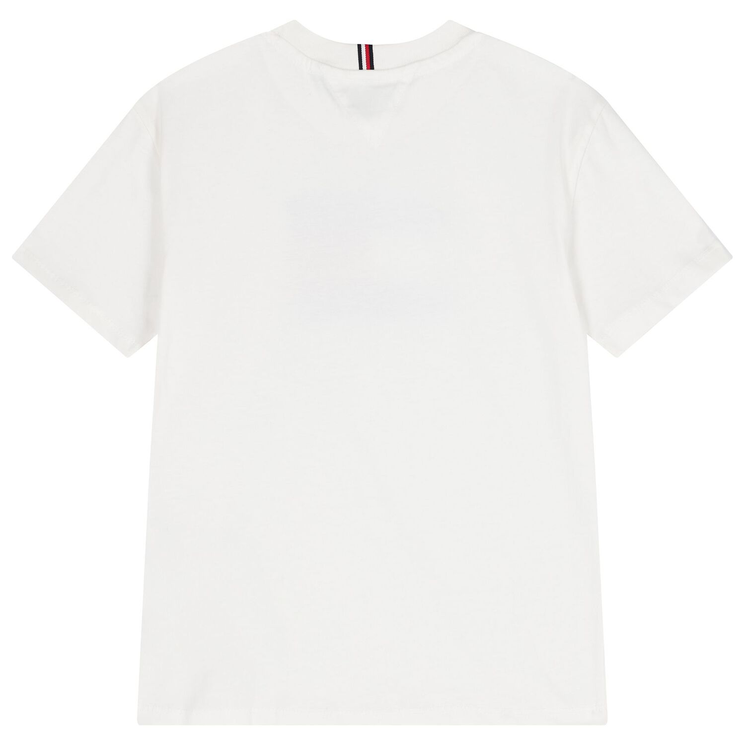 Boys White Logo T-Shirt, 4, hi-res