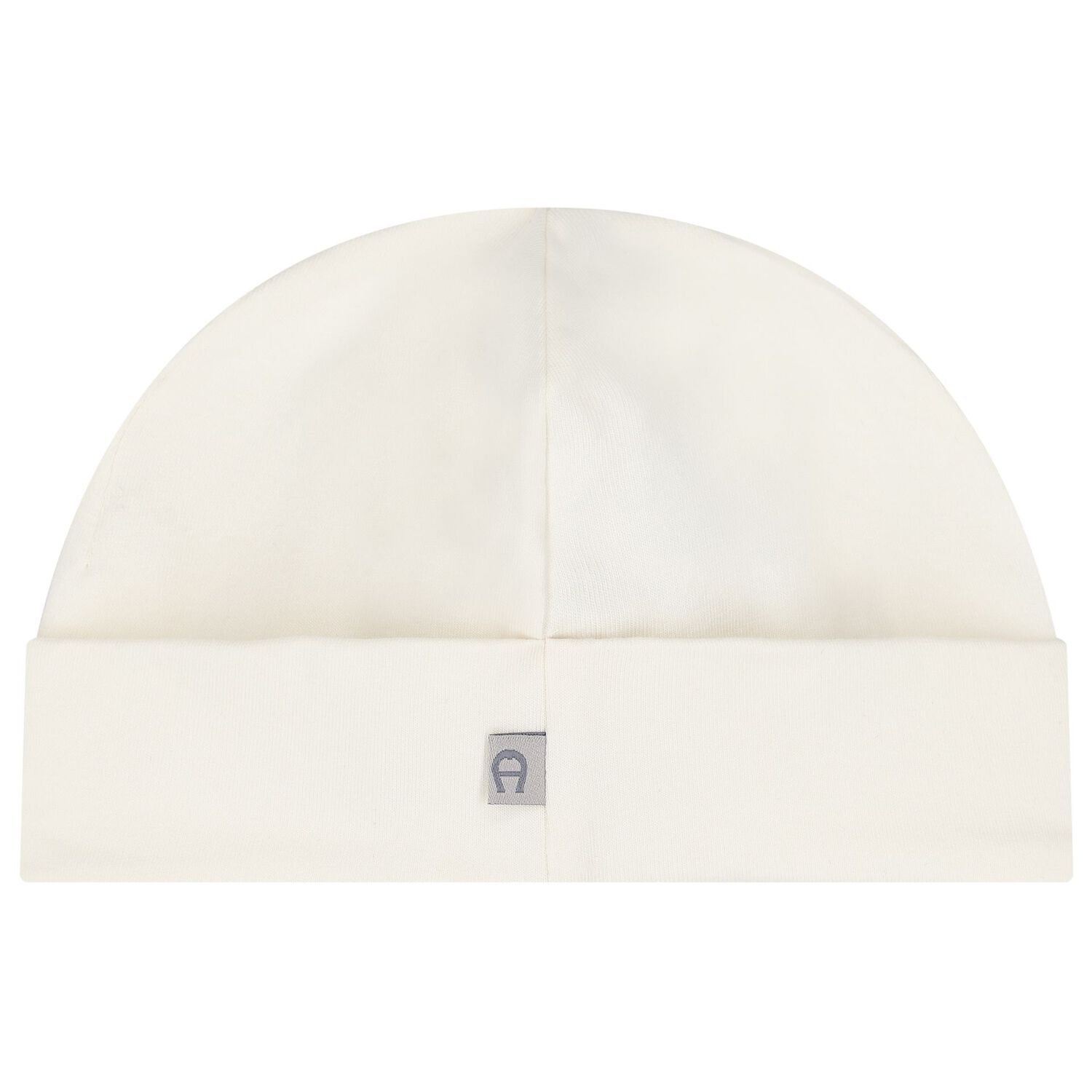 Ivory & Gold Logo Baby Hat, 1, hi-res