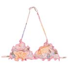 Girls Pink Floral Bikini, 1, hi-res