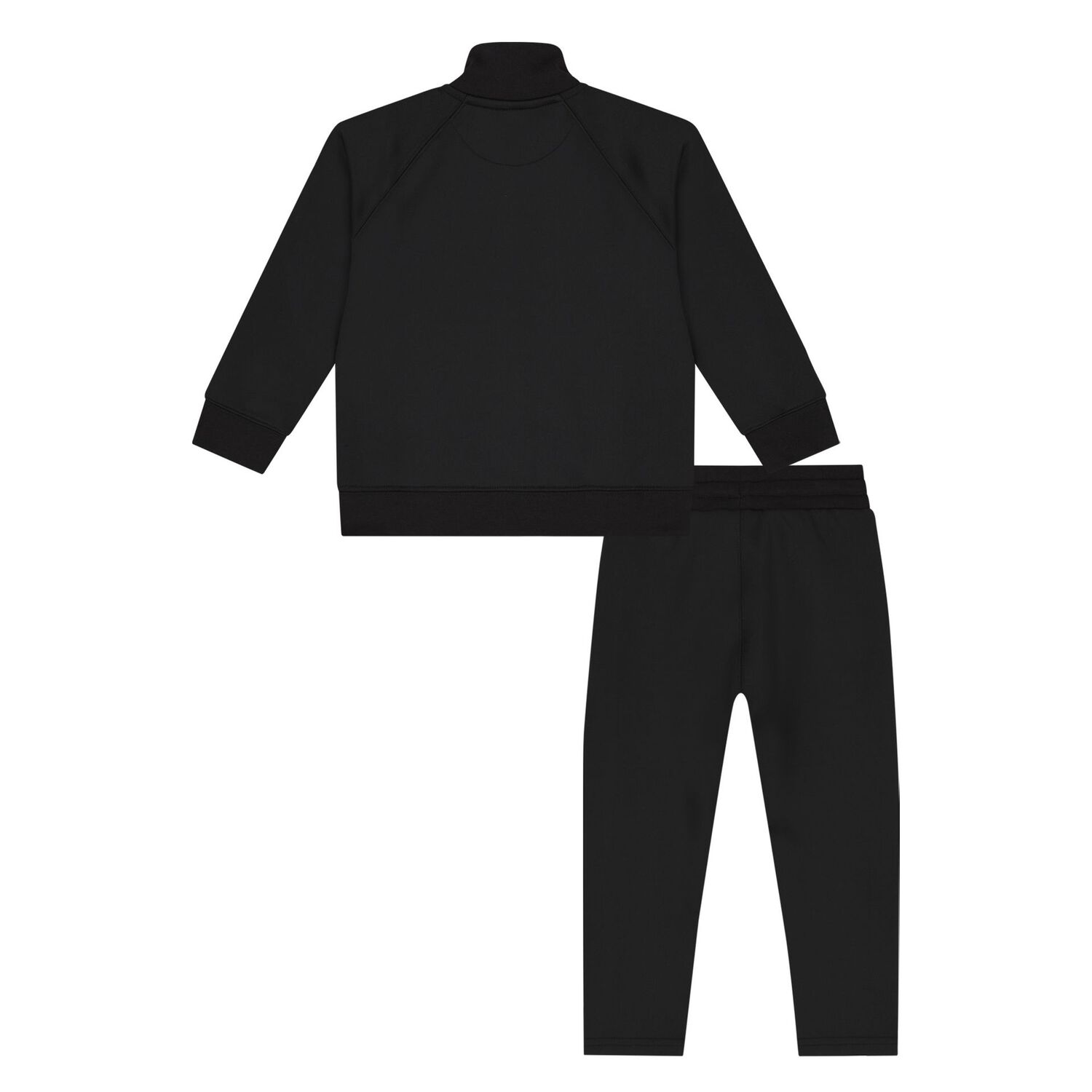 Younger Boys Black Logo Tracksuit, 1, hi-res