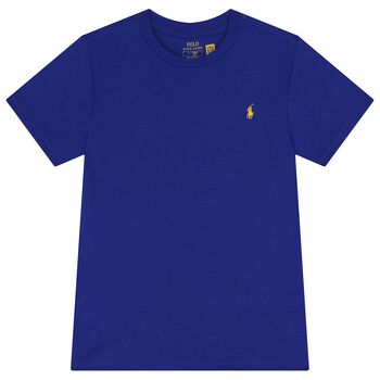 Boys Blue Logo T-Shirt