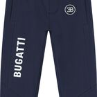 Boys Navy Blue Logo Joggers, 1, hi-res