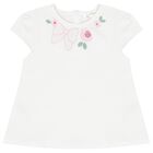 Baby Girls White & Pink Shorts Set ( 2-Pack ), 1, hi-res