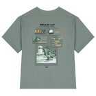 Boys Green Skate T-Shirt, 1, hi-res