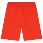 Boys Red Shorts, 8, hi-res